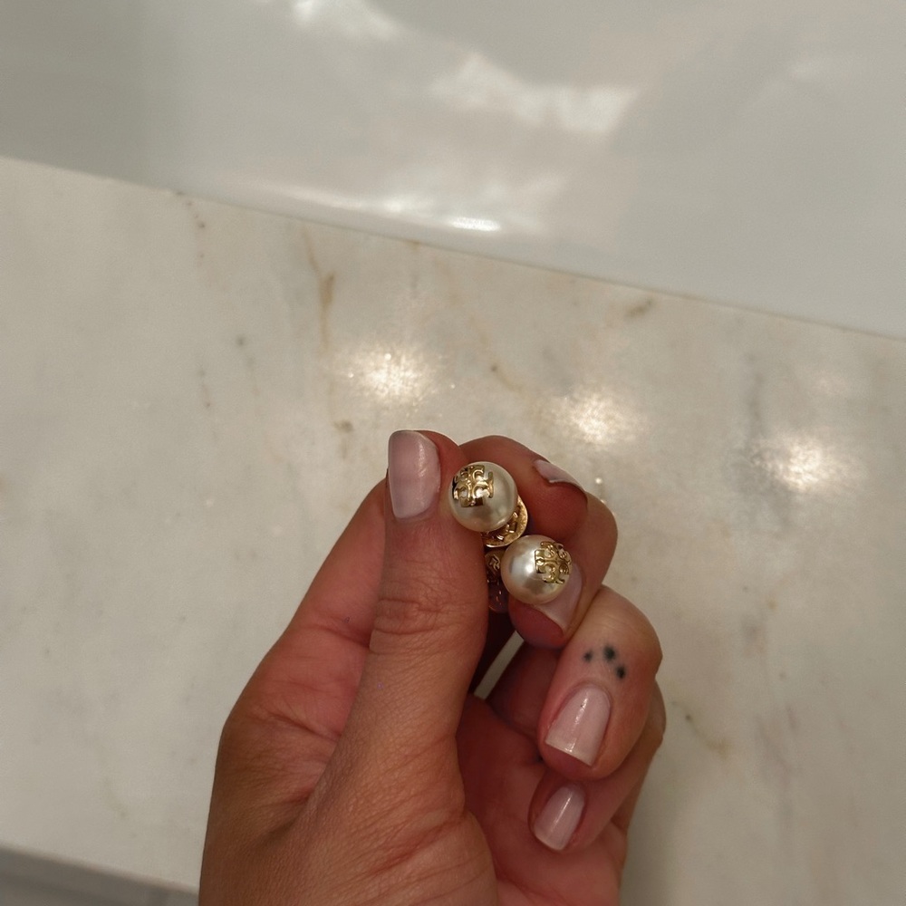 Tory Burch Pearl Earrings